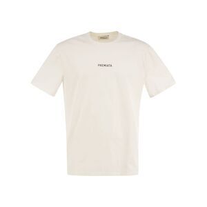Premiata Men Cotton T-Shirt With Logo